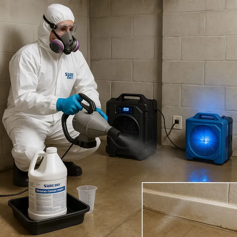 Sanitization and Odor Removal process in Cibecue, AZ