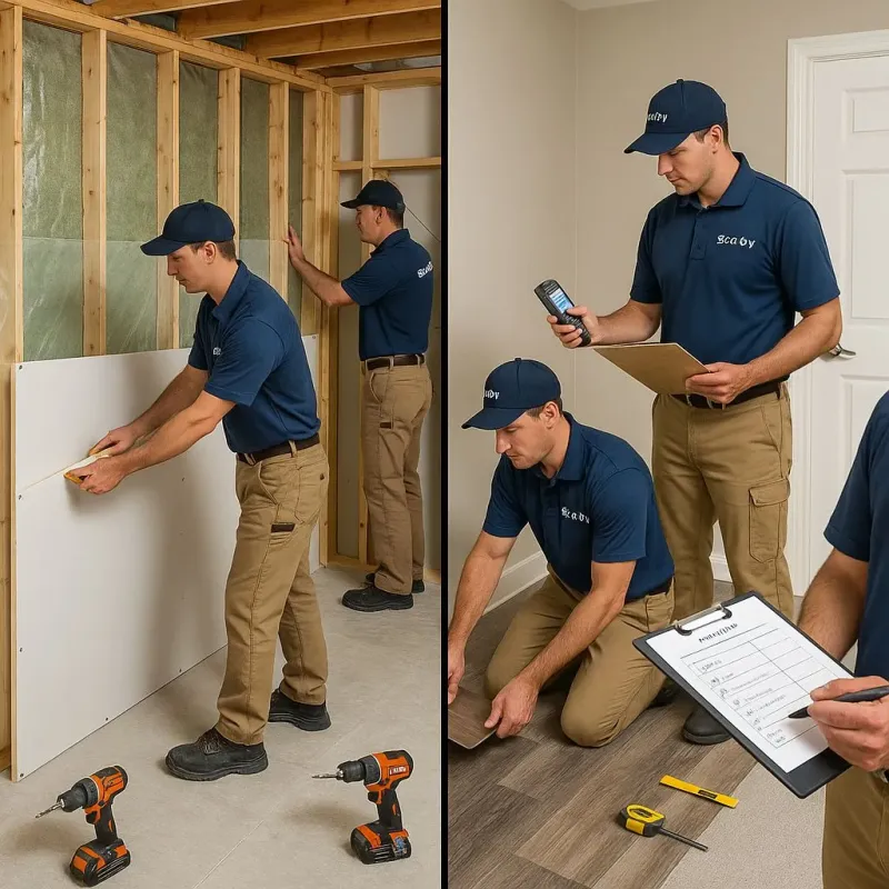 Repairs and Reconstruction process in Cibecue, AZ